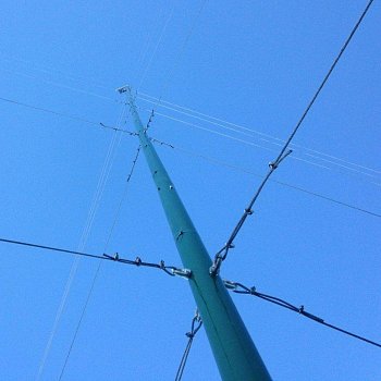 Мачта стальная составная 8 метров