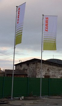 Флагшток уличный стационарный секционный Nordwerk СУПЕР БАННЕР 15 метров Флагшток уличный стационарный секционный Nordwerk СУПЕР БАННЕР 15 метров