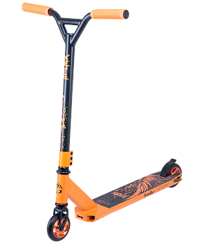 БЕЗ УПАКОВКИ Самокат трюковый Phoenix Orange 100 мм БЕЗ УПАКОВКИ Самокат трюковый Phoenix Orange 100 мм