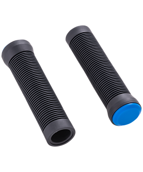 Комплект грипс для 2-колесного самоката, черный/синий