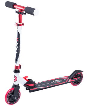 Самокат 2-колесный Rebel 125 мм, белый/розовый Самокат 2-колесный Rebel 125 мм, белый/розовый