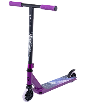 Самокат трюковый Comet Purple 110 мм